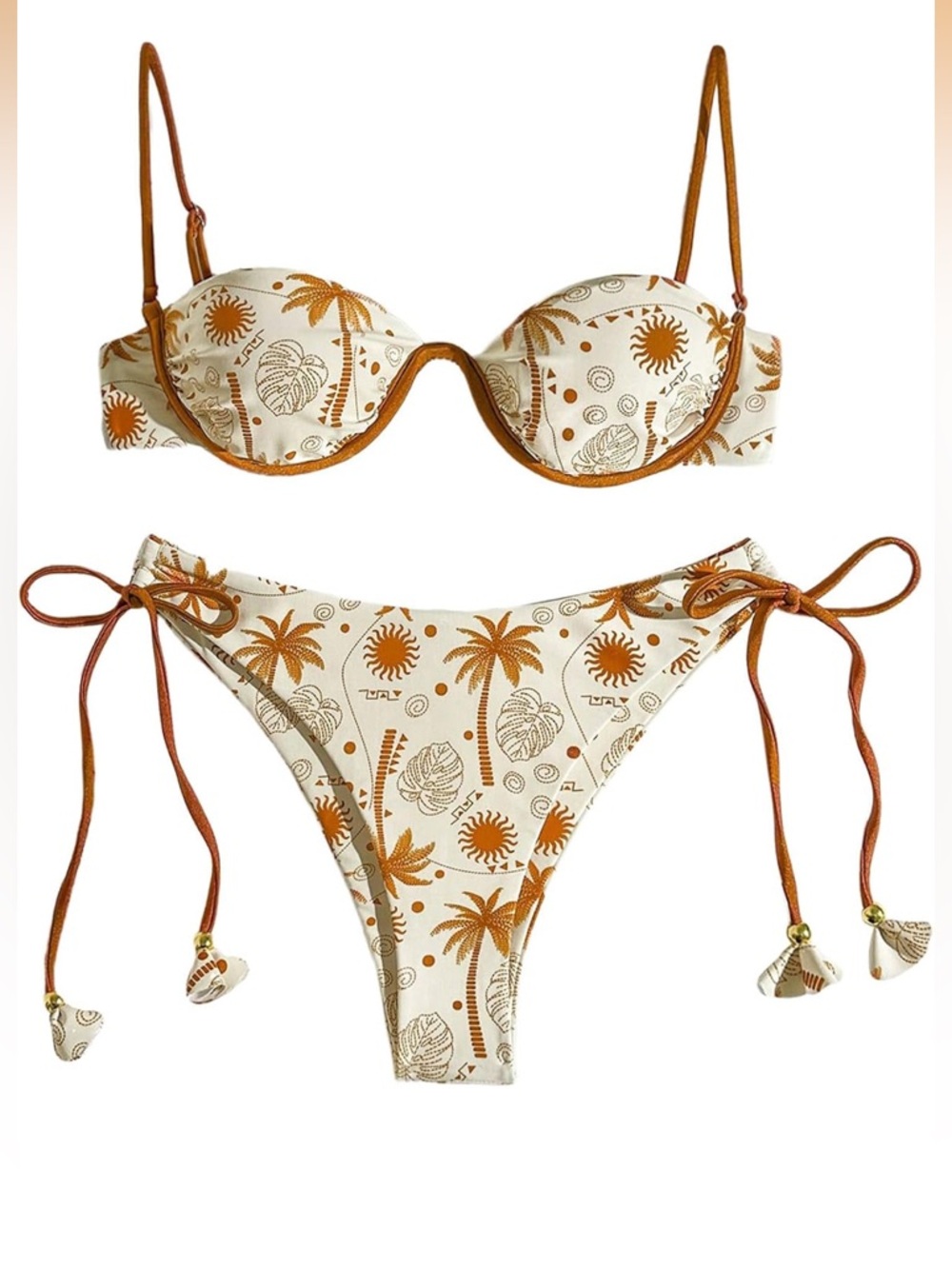 NEW Tropical Print Bikini Set